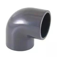 Gomito in PVC 90° FF