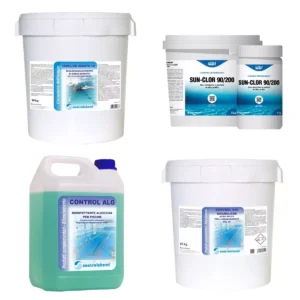 Kit Mantenimento per piscina fino a 100 MC con filtro a sabbia