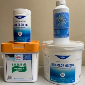 Kit Mantenimento per piscina fino a 10 MC con filtro a cartuccia