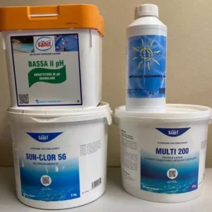 Kit Mantenimento per piscina fino a 20 MC con filtro a sabbia